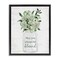 Stupell Industries Be Blessed Lucky Spring Flowers Black Framed Floater Canvas Wall Art, design by Lettered and Lined